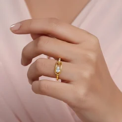 Golden Imperial Aura Ring