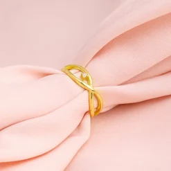 Golden Infinity Bliss Ring
