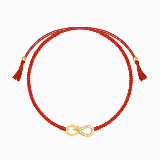 Golden Infinity Rakhi