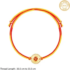 Golden Irreplaceable Bond Bhaiya Bhabhi Rakhis