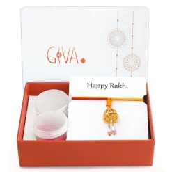 Golden Irreplaceable Bond Bhaiya Bhabhi Rakhis