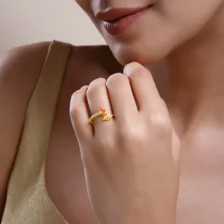 Golden Isis Ring