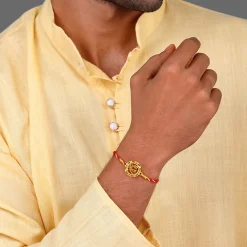 Golden Jai Shree Ram Rakhi