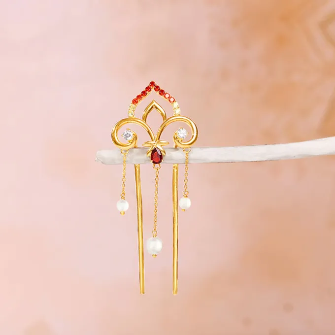 Golden Kali Hair Pin