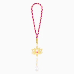 Golden Kamal Vibes Lumba Rakhi