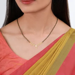 Golden Love Mangalsutra Set