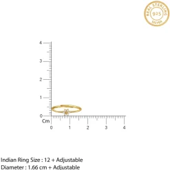 Golden Lovely Floret Ring