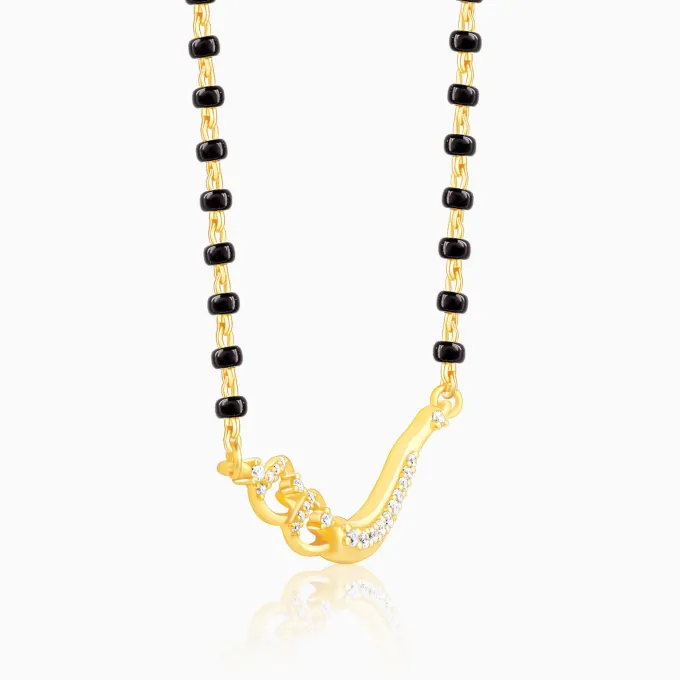 Golden Match Made In Heaven Mangalsutra
