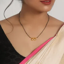Golden Menka Mangalsutra