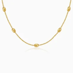 Golden Minimal Glow Necklace