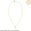 Golden Moonlight Star Pendant with Link Chain