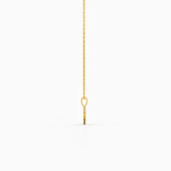 Golden Moonlight Star Pendant with Link Chain