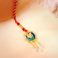 Golden Mor Bandhan Lumba Rakhi