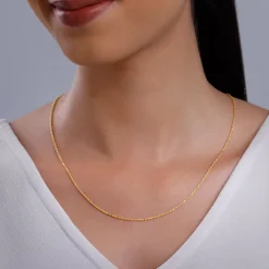 Golden Mystic Moonbeam Link Chain