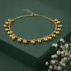 Golden Orb Dot Anklet