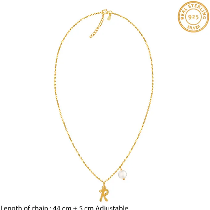 Golden Personalised Chic Necklace