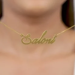 Golden Personalised Eternal Necklace