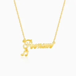 Golden Personalised Eternal Necklace