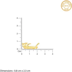 Golden Personalised Name Mangalsutra