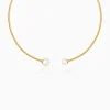 Golden Phoebe Pearl Hasli Necklace