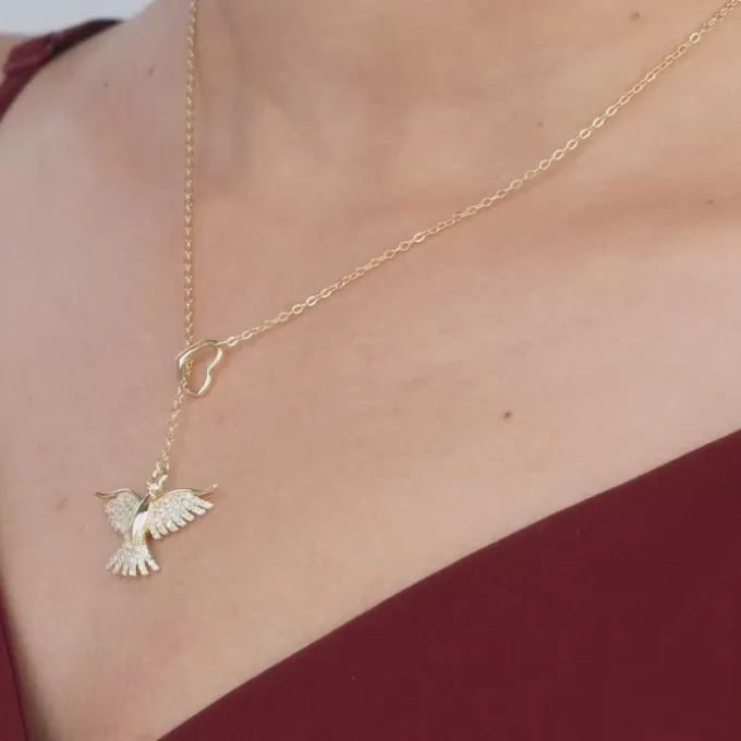 Golden Phoenix Necklace
