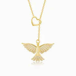 Golden Phoenix Necklace