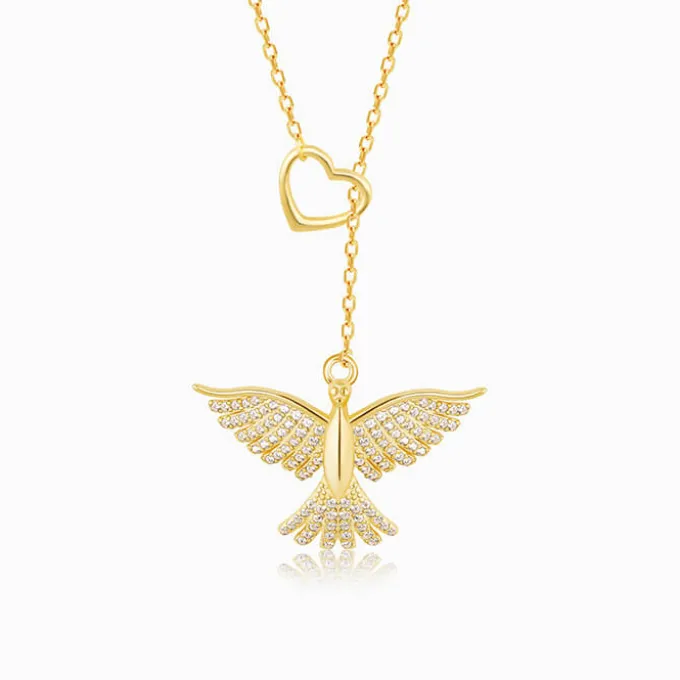 Golden Phoenix Necklace