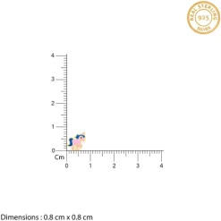 Golden Pie Unicorn Kids Earrings (4-12 yrs)