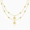 Golden Piece of Me Layered Necklace