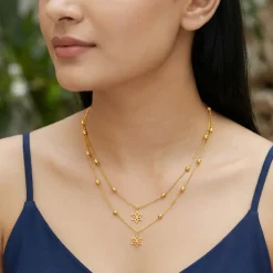 Golden Piece of Me Layered Necklace