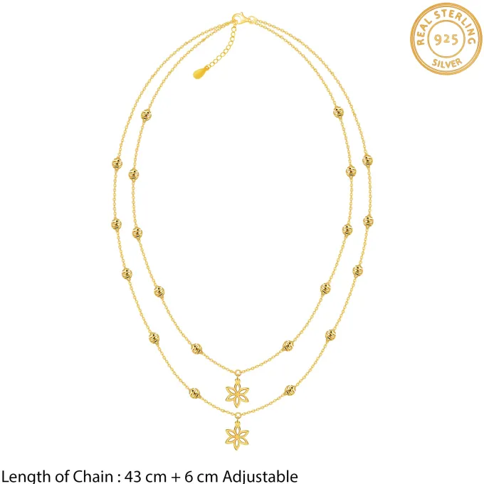 Golden Piece of Me Layered Necklace