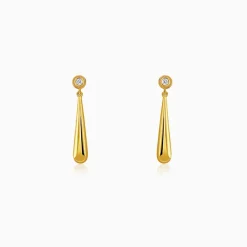 Golden Power Play Earrings