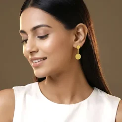 Golden Prism Axis Earrings