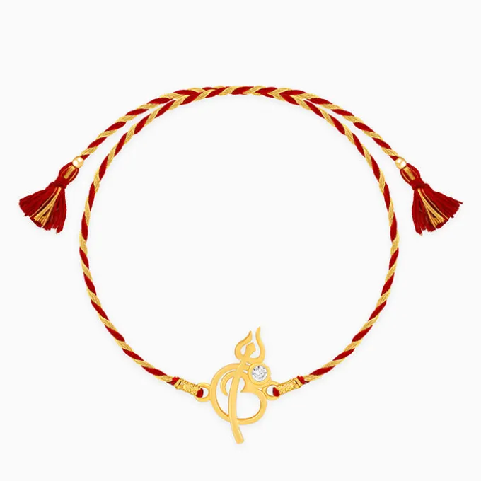 Golden Protection Rakhi