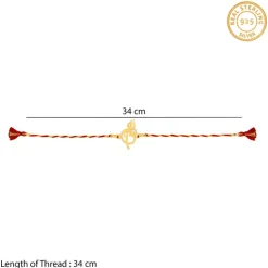 Golden Protection Rakhi