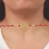Golden Pure Lotus Rakhi
