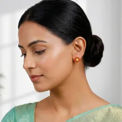 Golden Radha Earrings