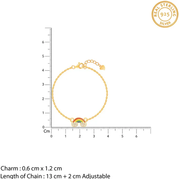 Golden Rainbow Kids Bracelet (2 - 8 Years)