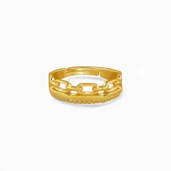 Golden Rebel Ring (Size 12)
