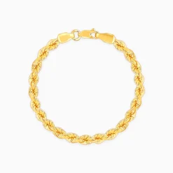 Golden Rope Bracelet For Him