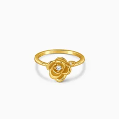 Golden Rose Gleam Ring (Size 12)