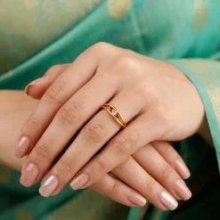 Golden Shailaputri Ring