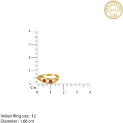 Golden Shailaputri Ring