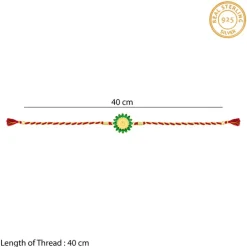 Golden Shree Gajanana Rakhi