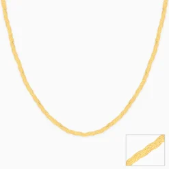 Golden Snake Chain For Him