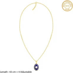 Golden St. Peter's Basilica Sky Pendant with Link Chain