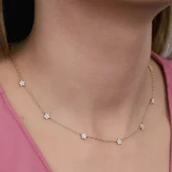 Golden Star Constellation Set Of Three