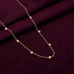 Golden Star Constellation Necklace & Bracelet Set