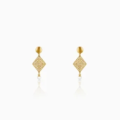Golden Stay With Me Earrings