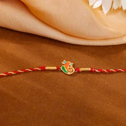 Golden Sukhkarta Grace Rakhi